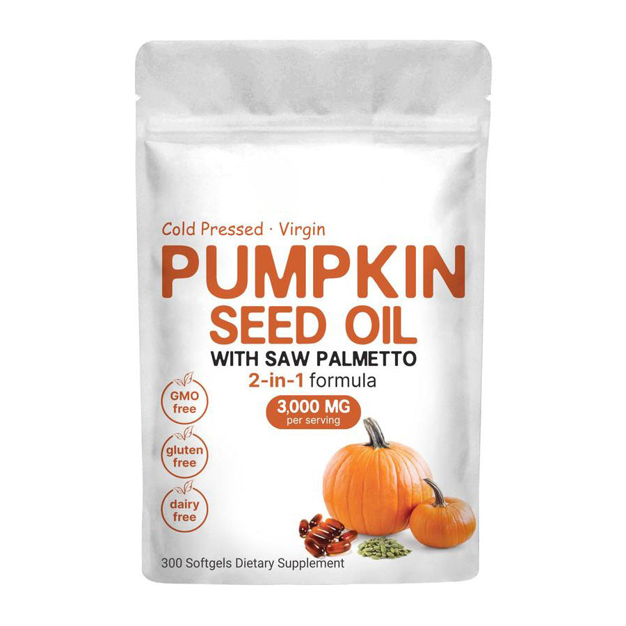 Pumpkin Seed Oil Saw Palmetto Capsules