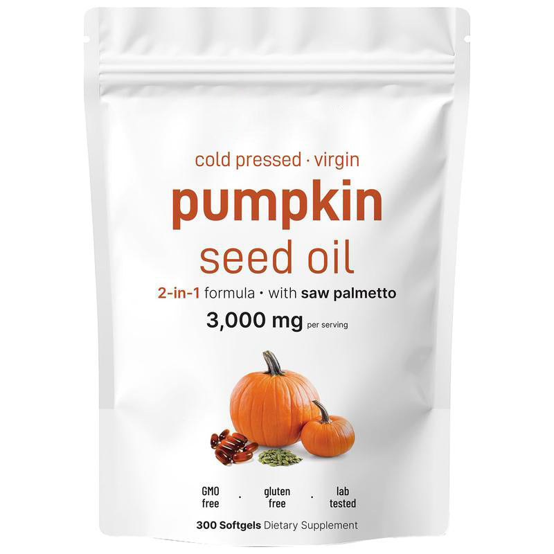 Pumpkin Seed Oil Saw Palmetto Capsules