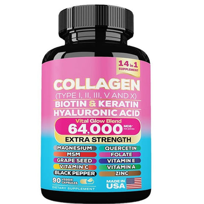 Collagen Capsules 60 Capsules/Bottle