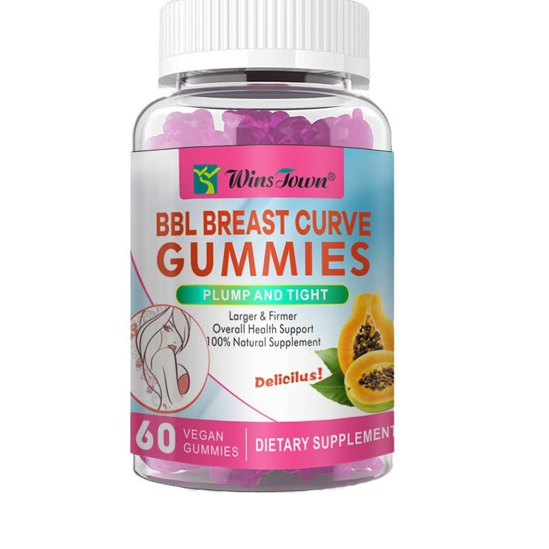 BBL Breast Curve Gummies 60 Tablets/Bottle