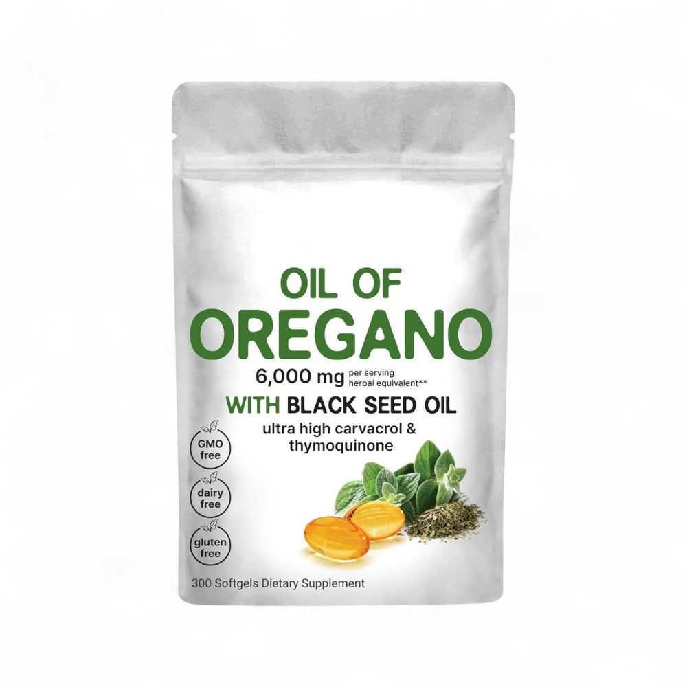 Oregano Oil Soft Capsules in Bag -300 capsules